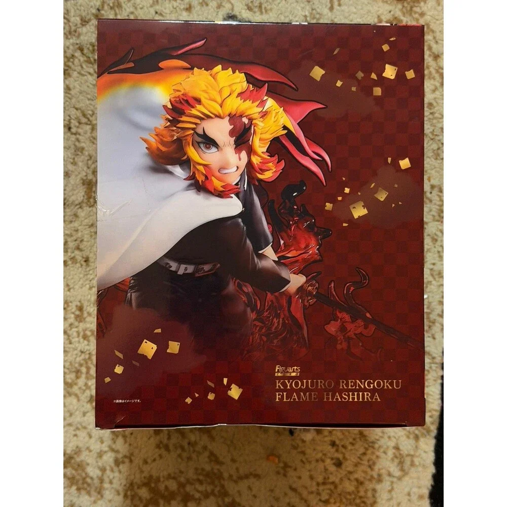 Bandai Tamashii Figuarts Zero Demon Slayer Kyojuro Rengoku Flame Hashira Figure